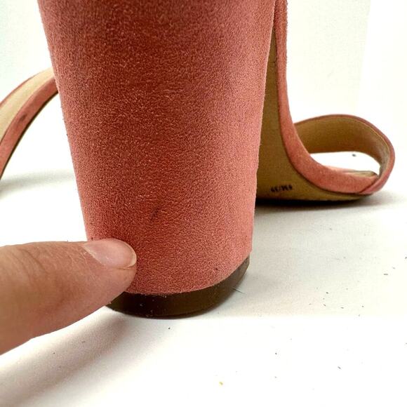 Vince Camuto Corlina Ankle Strap Light Pink Open Toe Sandal size 9M - Picture 9 of 14